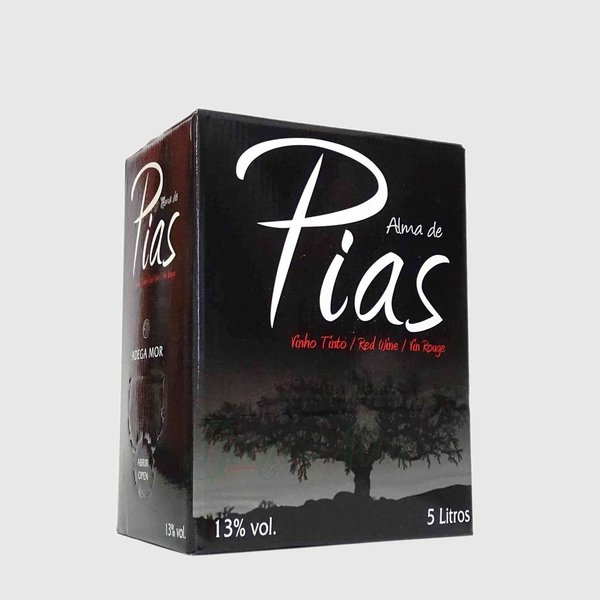 Alma De Pias Tinto/Rode wijn Bag in Box 5 Ltr. tapkraan