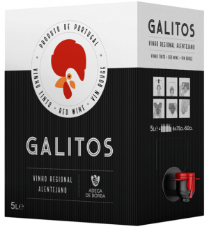 Galitos Tinto/Rode wijn Bag in Box 5 Ltr. tapkraan Alentejo