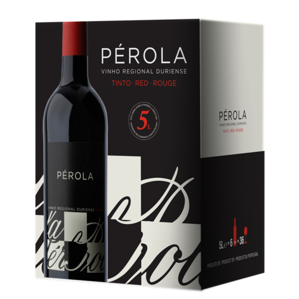 Perola Tinto/Rode wijn Bag in Box 5 Ltr. tapkraan , Duriense-Douro