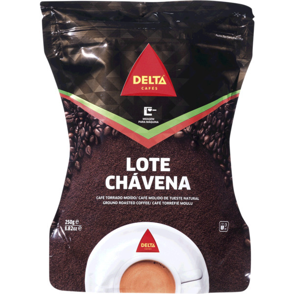 Delta Cafés Lote Chávena Moído / Koffie Delta Chávena Gemalen 250 Gr.