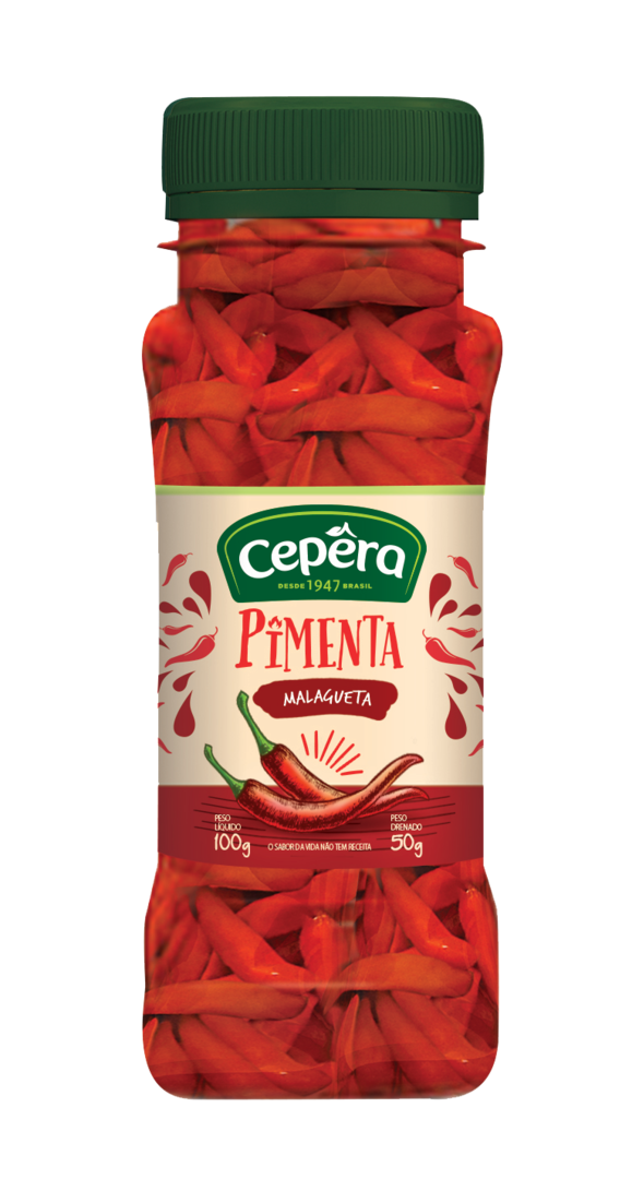 Pimenta Malagueta Cepera / Pikante Pepers Cepera 50 Gr.