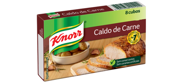 Caldo Knorr de Carne / Bouillon Knorr Vlees 8 blokjes totaal 80 Gr.