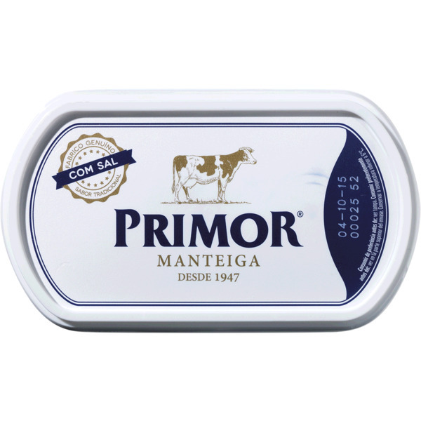 Manteiga Primor com Sal / Room Boter Primor met Zout 250 Gr kuipje