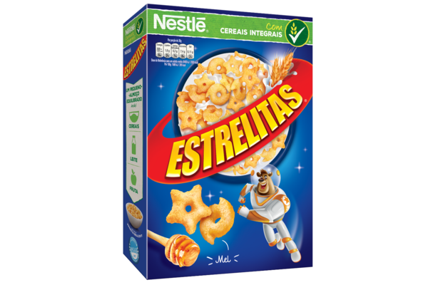 Estrelitas Cereais Nestle / Ontbijtgranen in de vorm van sterretjes Nestle 300 Gr.