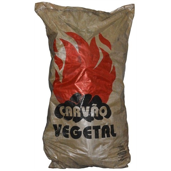 Carvão Vegetal Saco / Echte Houtskool Vegetaal Topkwaliteit 17 Kg Zak