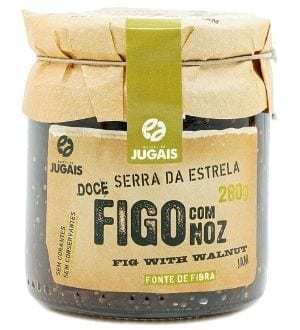 Doce de Figos com Noz / Marmelade van Vijgen met noten 280 Gr. Quinta Jugais uit de Serra da Estrela