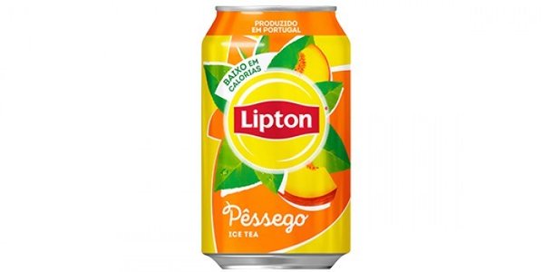 ICE TEA Lipton Pessego Lata / ICE TEA Lipton Perzik blikje 0,33 cl