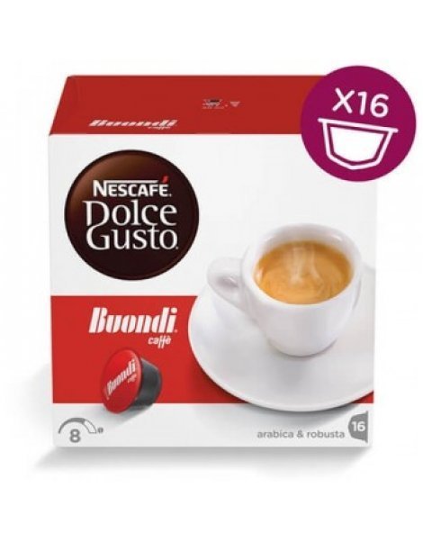 Buondi Cafe Dolce Gusto Capsulas / Buondi koffie Dolce Gusto Capsules 16 stuks
