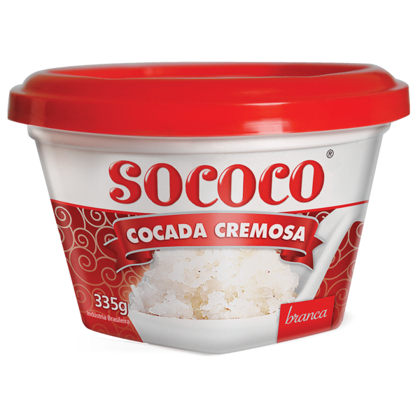 Doce de Coco Sococo Cremosa Branca / Kokos zoetigheid wit Sococo 335 Gr.