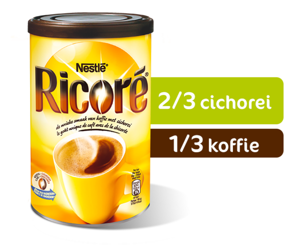 Ricore Nestle Cafe soluvel / Ricore Nestle oploskoffie met Cichorei 260 Gr