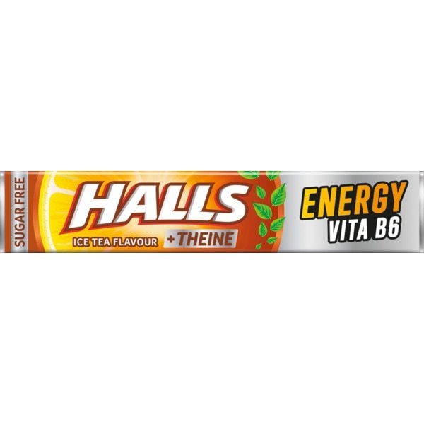 Halls Energy Ice Tea