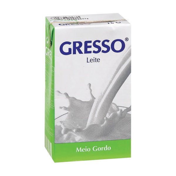 Leite Gresso Meio Gordo / Gresso Halfvolle Melk 1 L