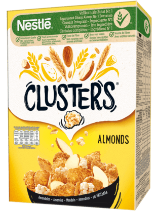 Clusters Amêndoas Creais 375 Gr. / Clusters Ontbijdgranen Amandel 375 Gr.