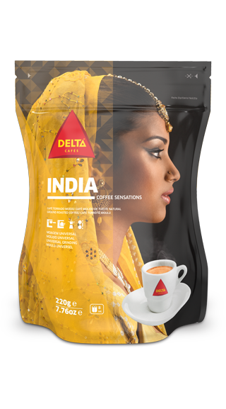 Delta Cafe Moido India 220 gr .