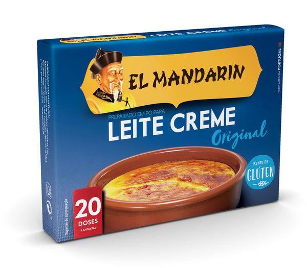 El Mandarin Leite Creme 4 x 23 Gr / El Mandarin Melk Room 4 x 23 Gr.