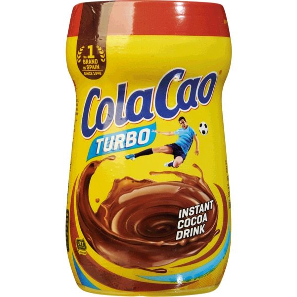 Cola Cao Turbo Achocolatado / Cola Cao Turbo Choco poeder 400 Gr.