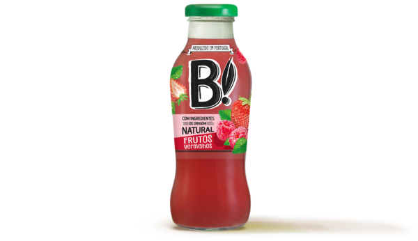 B! Ice Drinks Frutos Vermelhos 0,33 Cl.