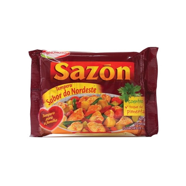 AJINOMOTO Kruidenzout Smaak van het Noordoosten - Tempero Sazón Sabor do Nordeste 60g