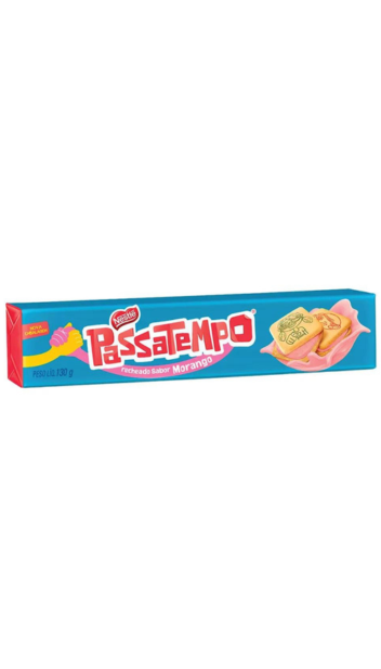Nestle PassaTempo Recheado Morango 130 Gr