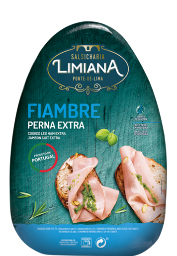 Limiana Fiambre Perna Extra Porco Preto +/- 4 Kg